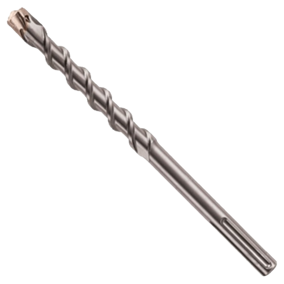 Carbide-tipped rotary hammer bit in metal finish for power tool accessories and drill bits collections under $100