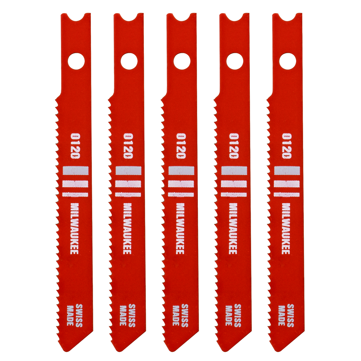 Milwaukee 2-3/4" 18TPI U-Shank Metal High Speed Steel Jig Saw Blades (5 PK)