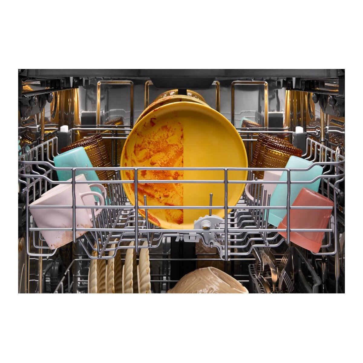 24” Stainless Steel Dishwasher with AI Intelligent Wash - 47 dBA