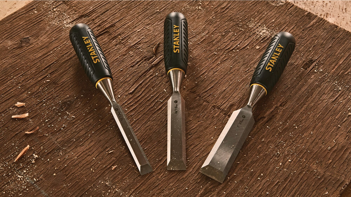 STANLEY 3-Pc. Wood Chisel Set