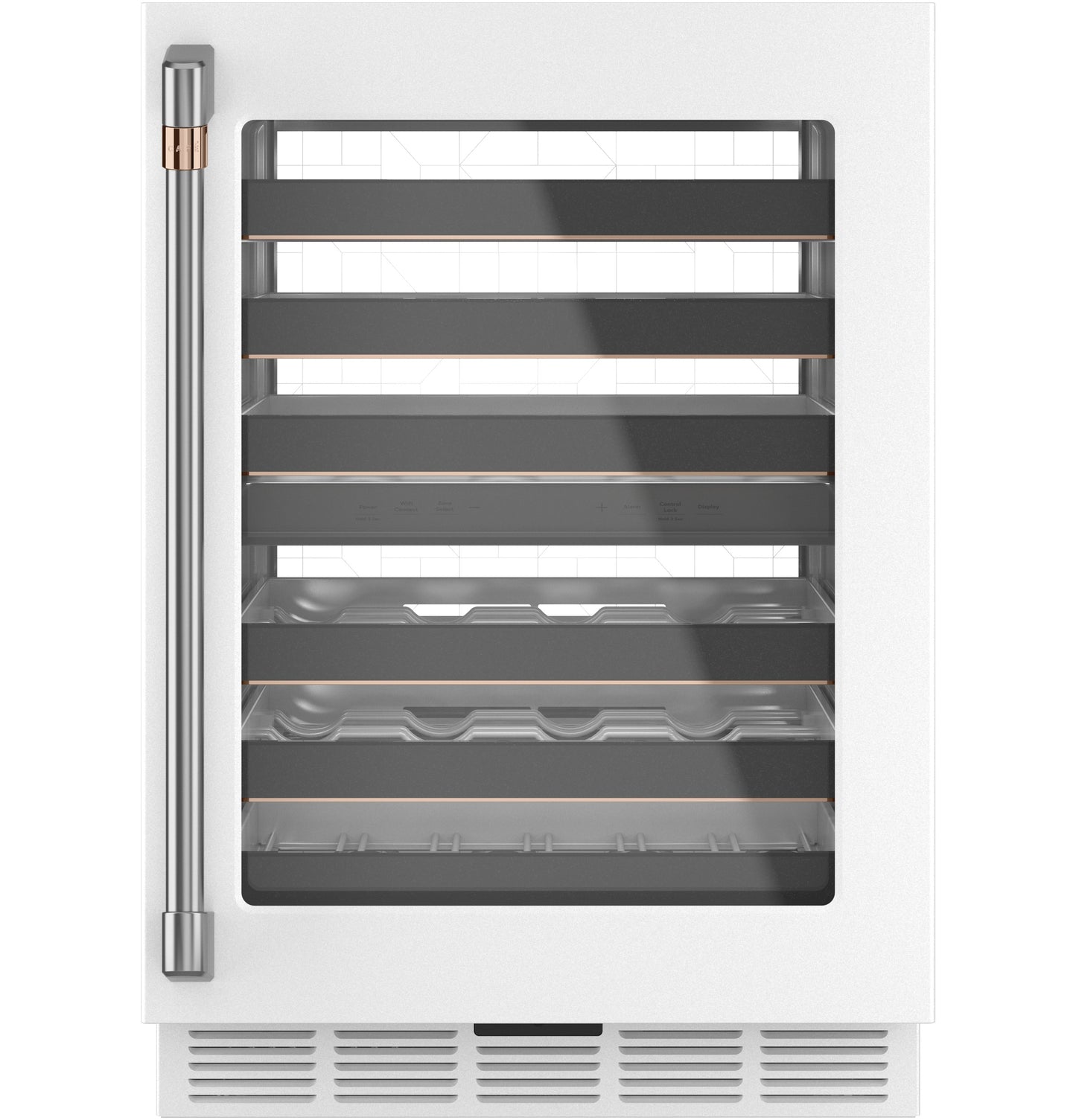 CAFÉ™ 46-Bottle Dual Zone Wine Cooler