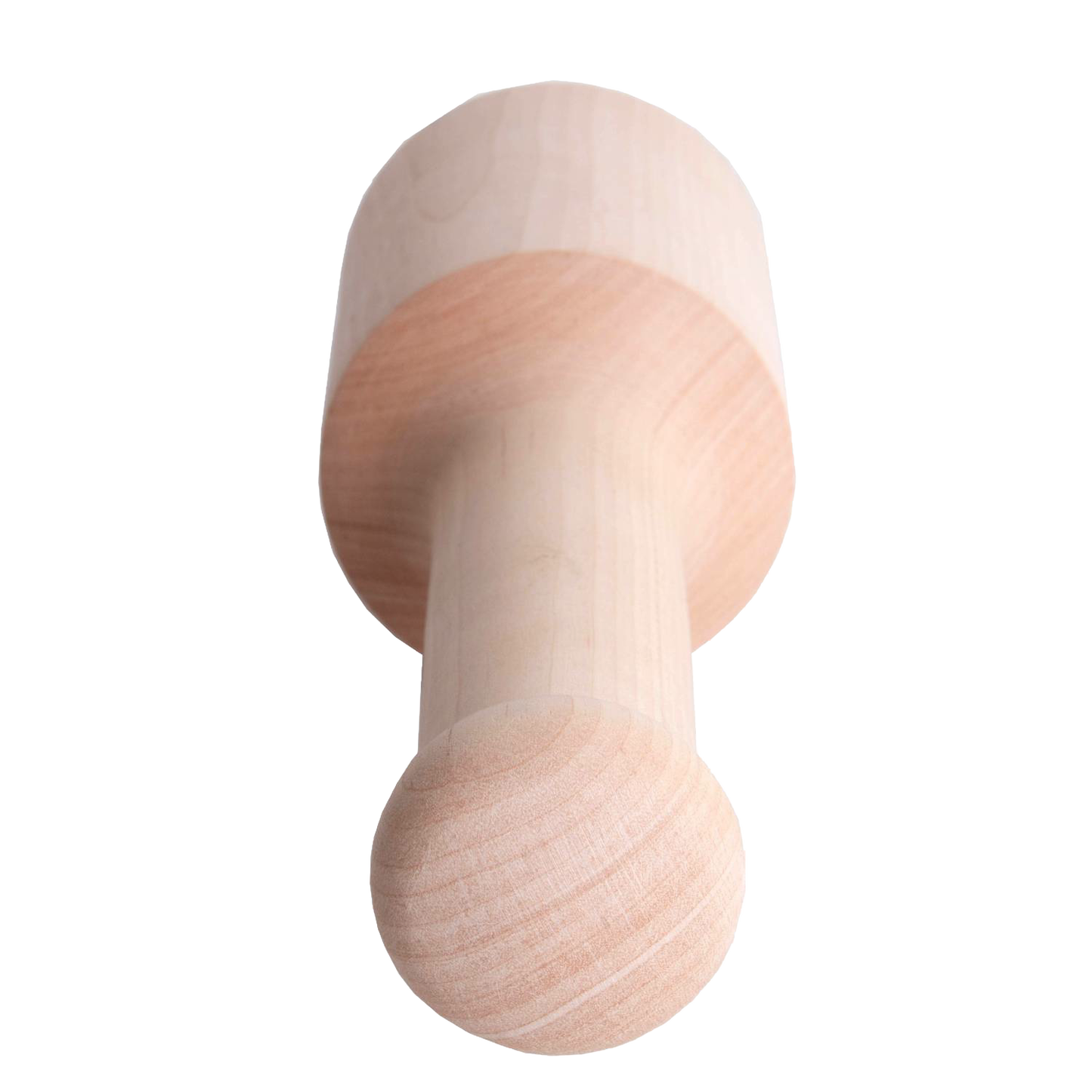 Birch wooden mallet with rounded handle, designed for woodworking and tool accessories under $50 collections