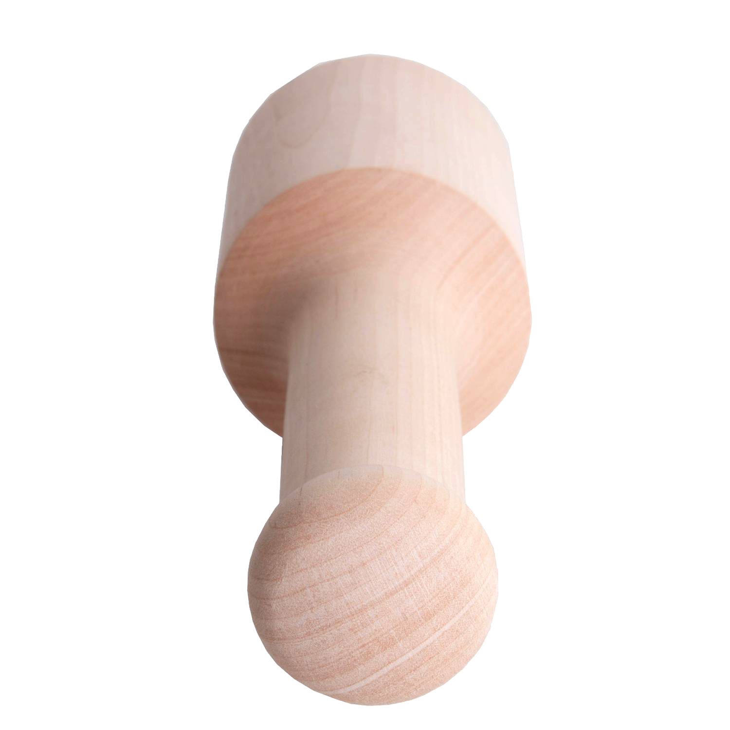 Birch wooden mallet with rounded handle, designed for woodworking and tool accessories under $50 collections