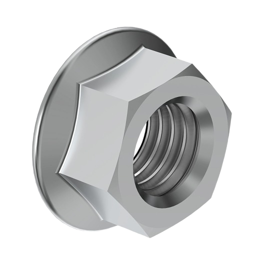 John Deere 14M7296 M10 Hexagonal Flange Nut, 5-Pack