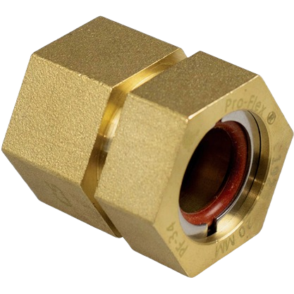 Brass female fitting with 3/4 inch diameter for gas piping in plumbing and home improvement under $50 category