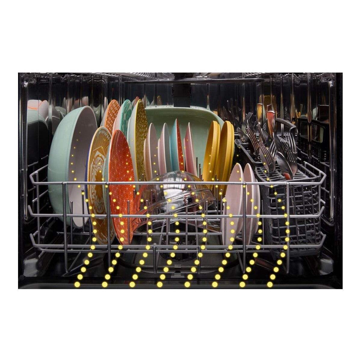 24” Stainless Steel Dishwasher with AI Intelligent Wash - 47 dBA