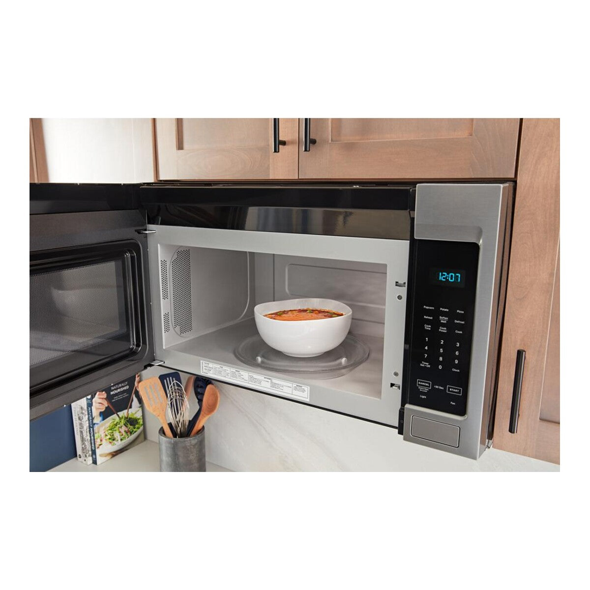 Over-The-Range Microwave with Non-Stick Interior Coating - 1.7 Cu. Ft.