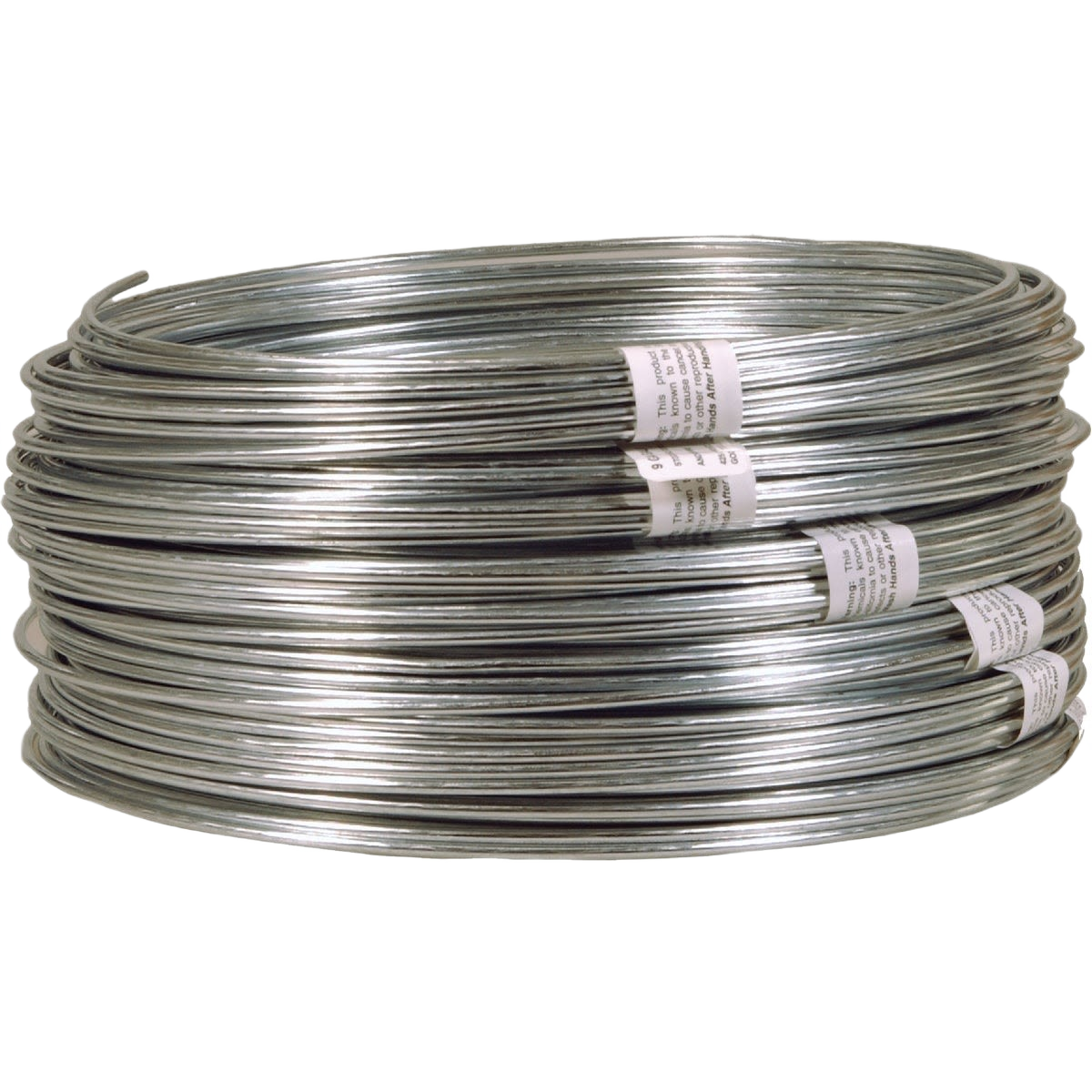 Coiled galvanized steel wire suitable for hardware and fasteners used in home improvement projects under $50 collections