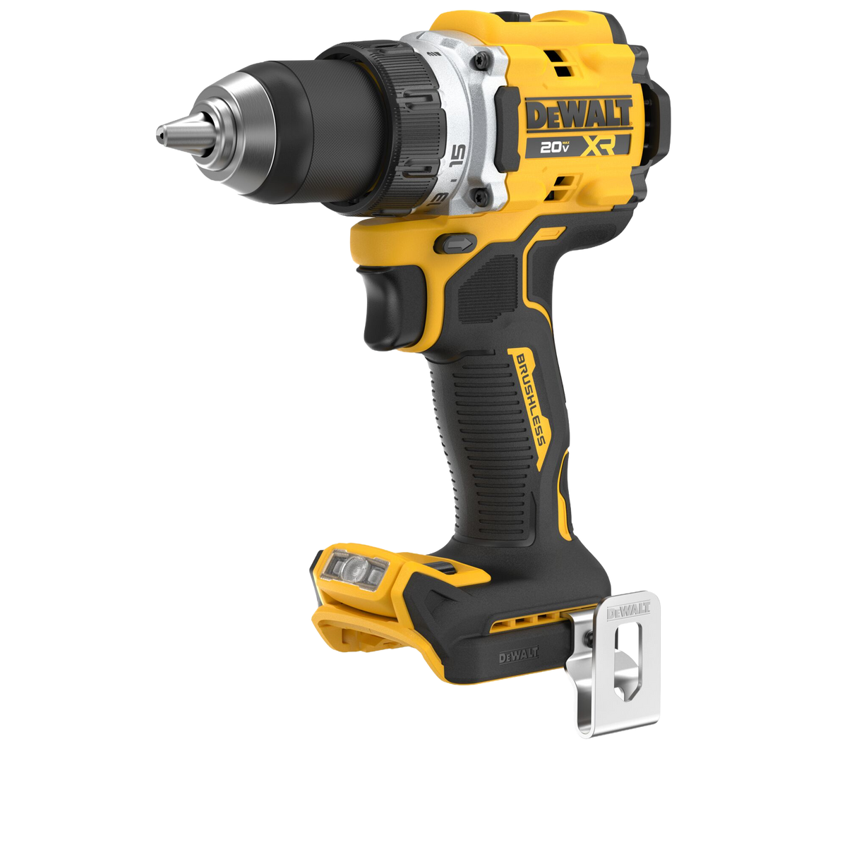 DEWALT 20V MAX* XR® Brushless Cordless 1/2 in. Drill/Driver (Tool Only)