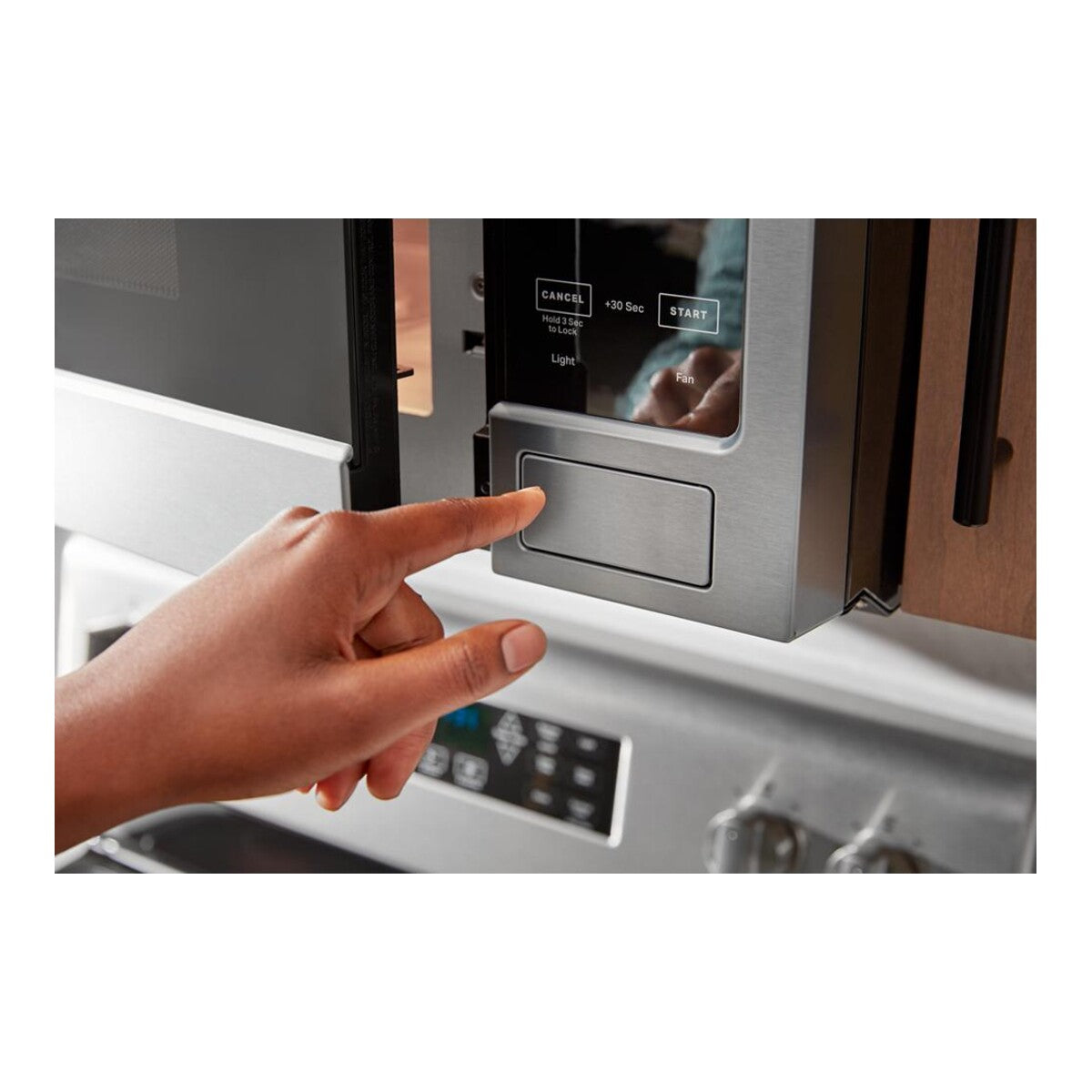 Over-The-Range Microwave with Non-Stick Interior Coating - 1.7 Cu. Ft.