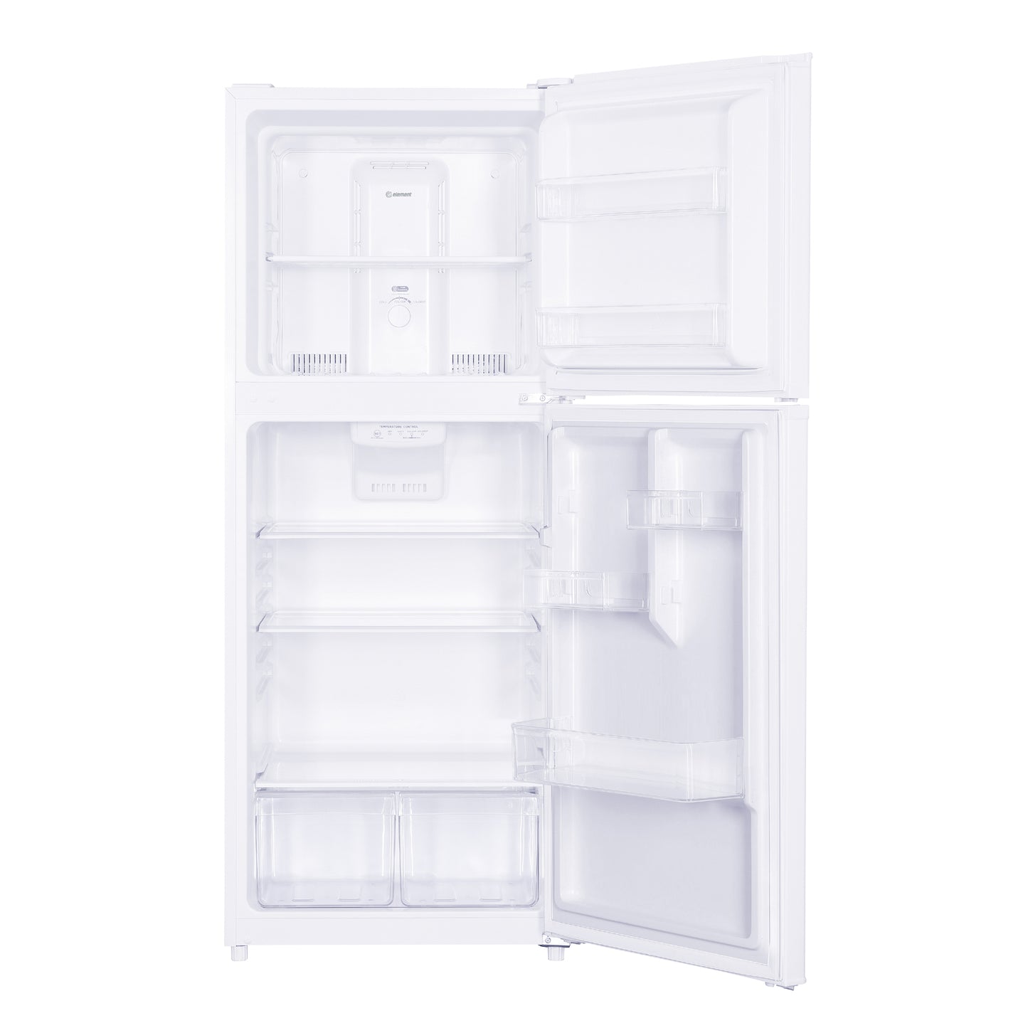 Element Electronics 10.1 cu. ft. Top Freezer Refrigerator - White, ENERGY STAR (ENR10TFGBW)