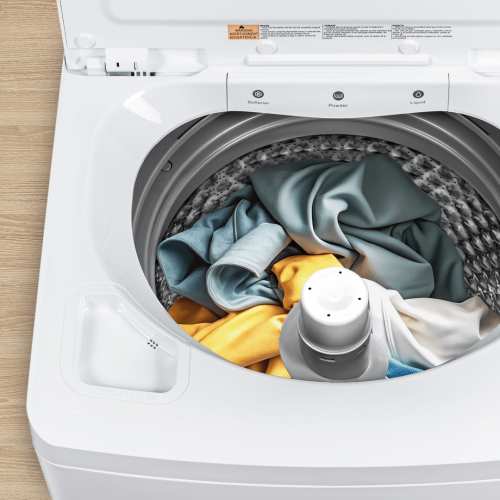 Element Electronics 3.9 cu. ft. Top Load Washing Machine with Agitator - White (ENTW3925EW)