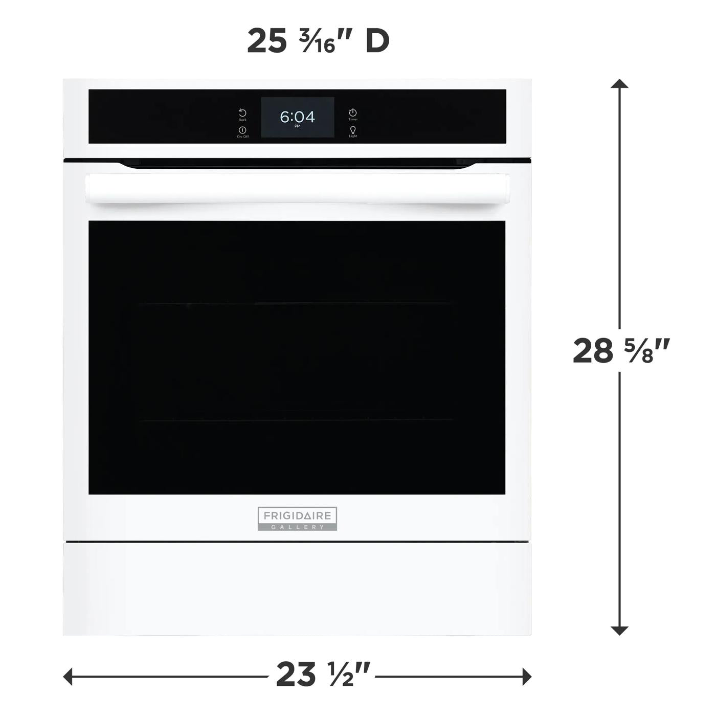 24" Single Electric Wall Oven with Air Fry