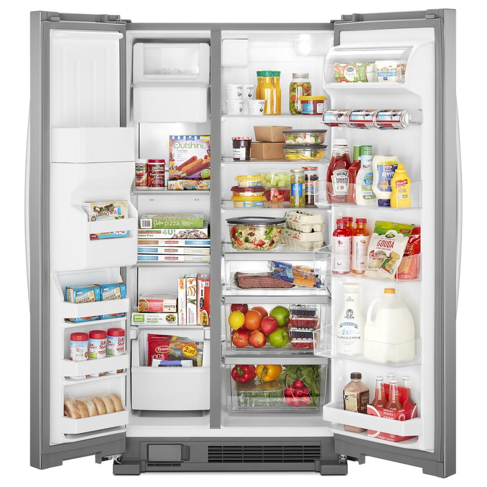 33-inch Wide Side-by-Side Refrigerator - 21 cu. ft.