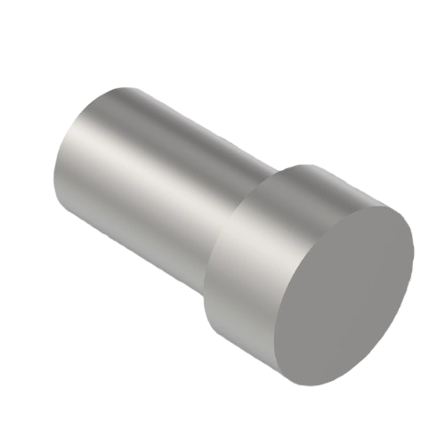Metallic cylindrical electrical connector cavity plug for tools and home improvement applications