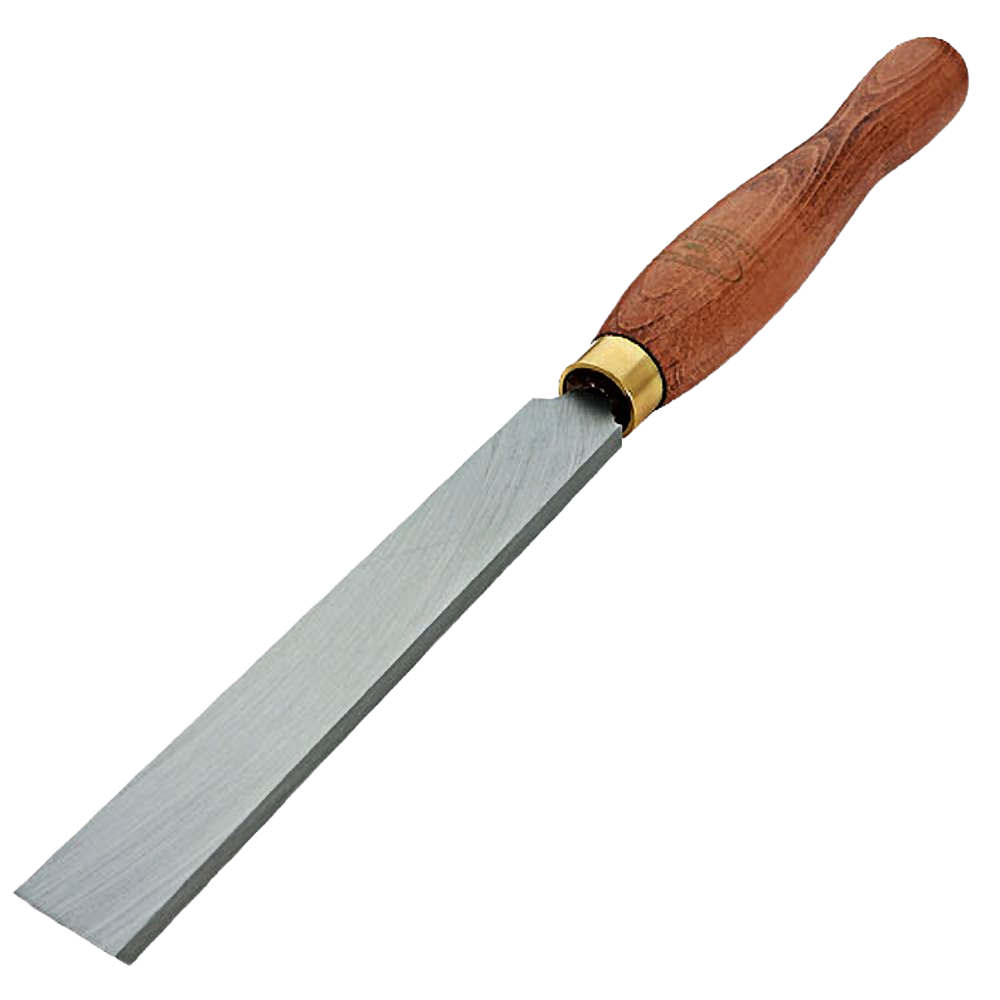 Extra wide square end scraper with polished blade and wooden handle in woodworking tools under $100 collection