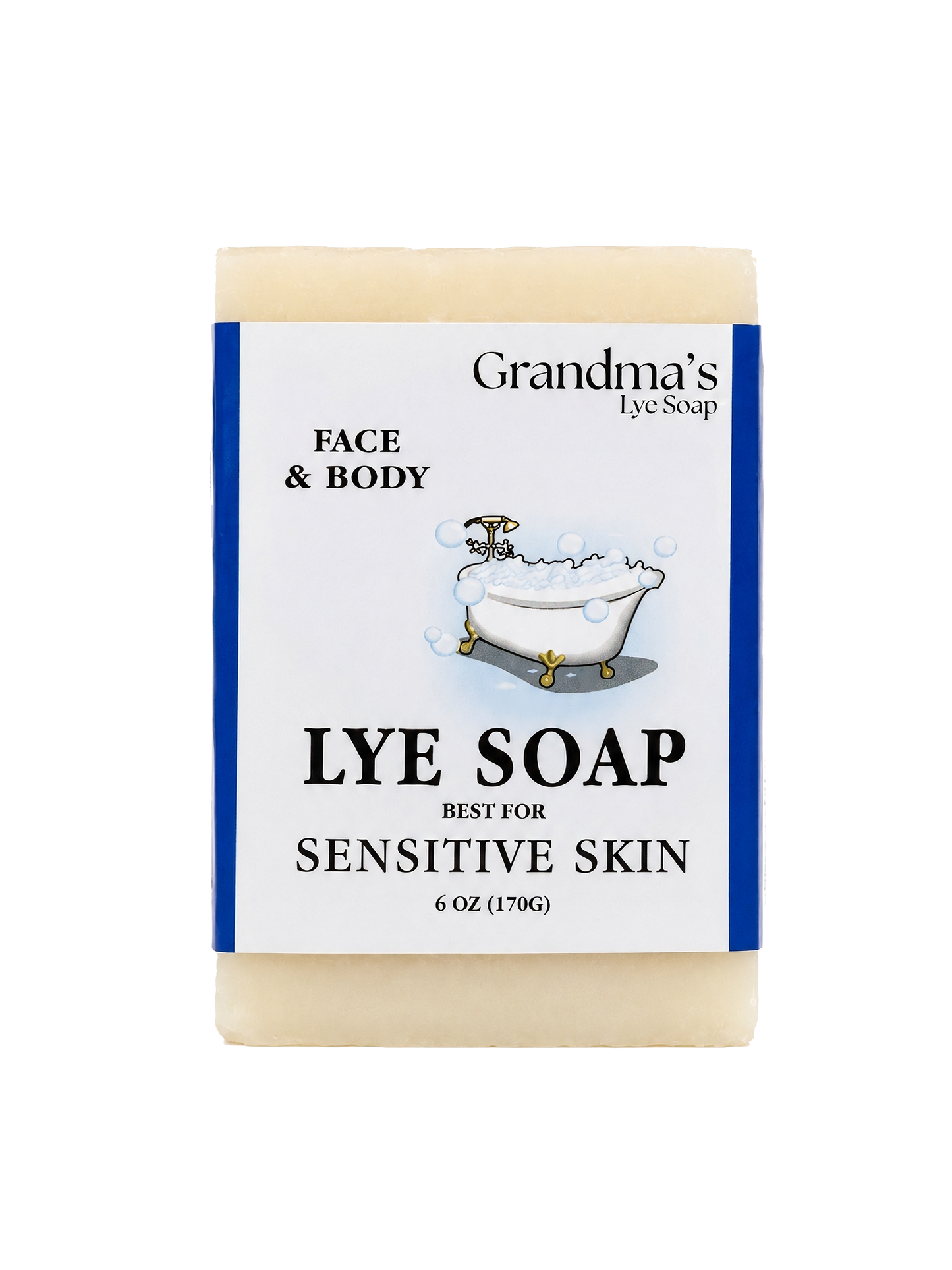 Remwood Products Grandmas Lye Bar Soap 6 oz.