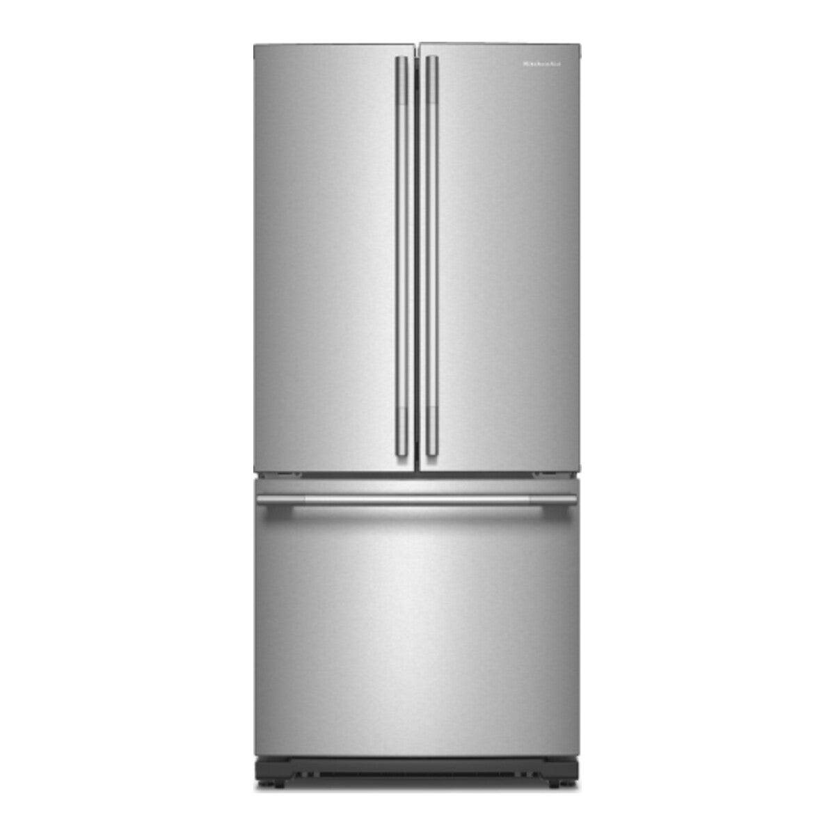 20 Cu. Ft. 30-Inch French Door Refrigerator with Interior Ice and Water Dispenser in PrintShield® Stainless Steel