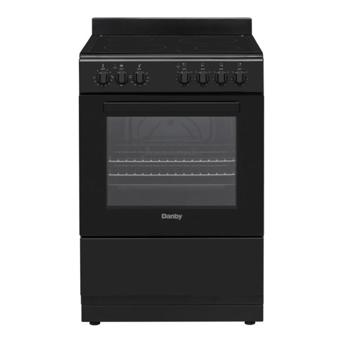 Danby 24" Wide Electric Range in Black - DER24V1B