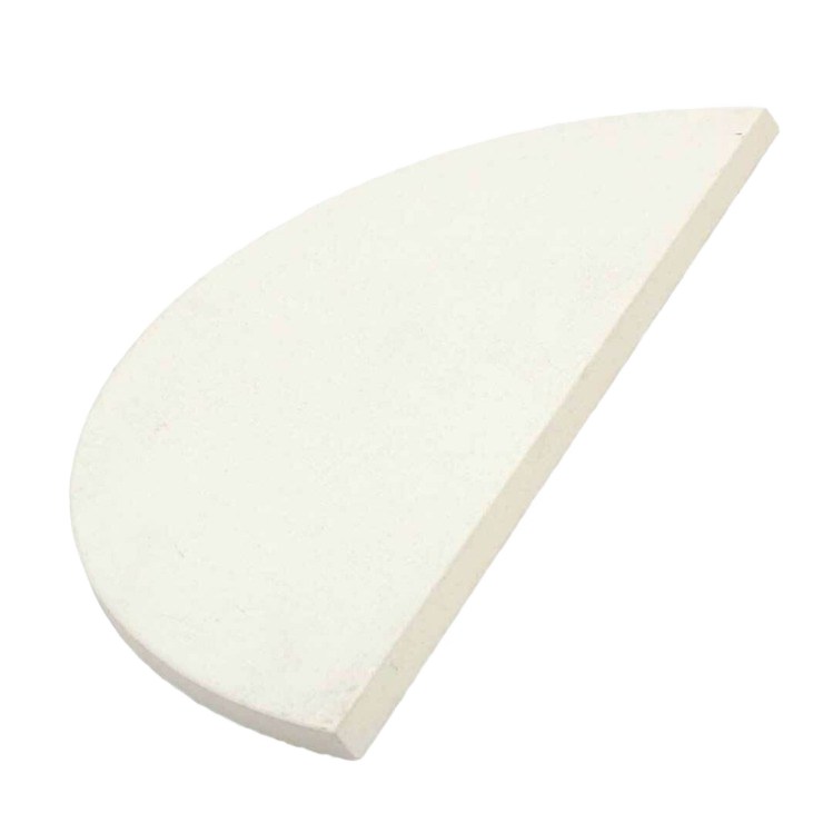 Big Green Egg Large Half Conveggtor Stone for Baking & Grilling