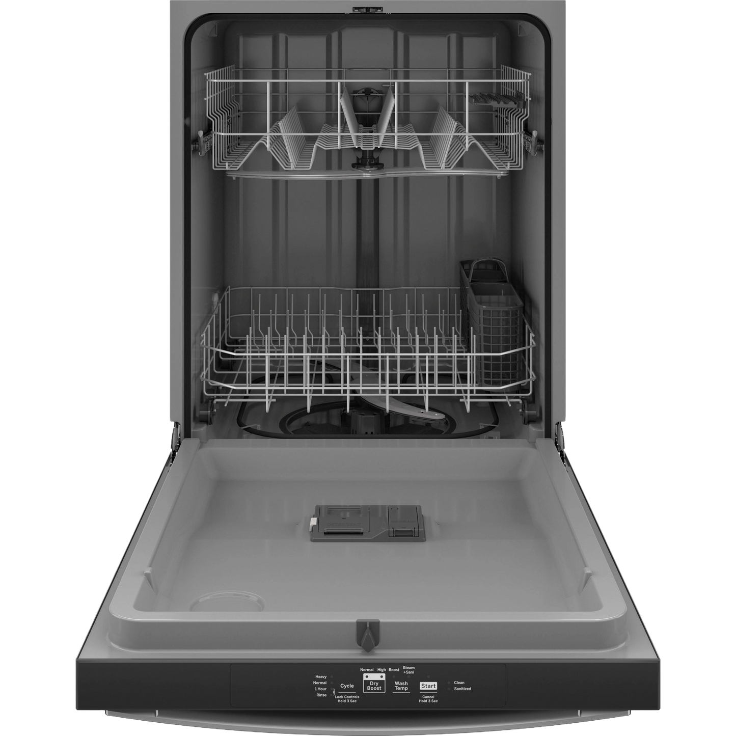GE® ENERGY STAR® Top Control with Plastic Interior Dishwasher with Sanitize Cycle & Dry Boost