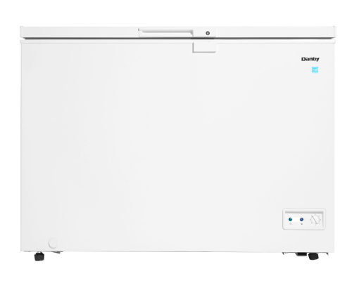 10 Cuft Chest Freezer, 2 Baskets, Up Front Temp Control, 5 Yr Warranty