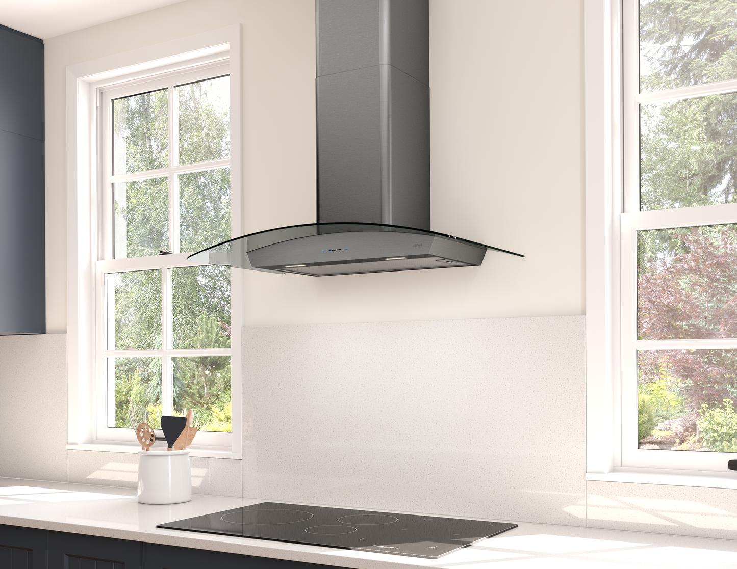 Ravenna Chimney Hood 30" 600 CFM LED