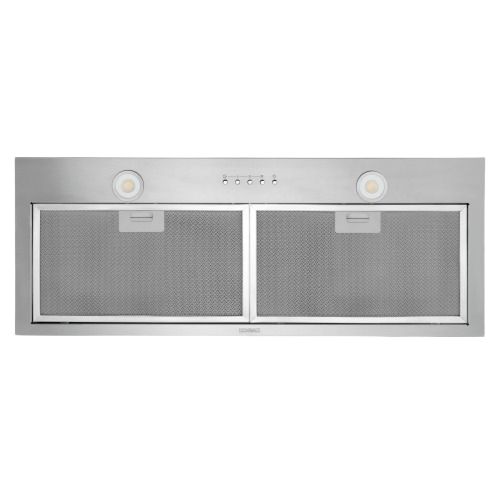 stainless steel power pack insert with dual mesh filters and LED lights for over the range hoods in kitchen appliances collection