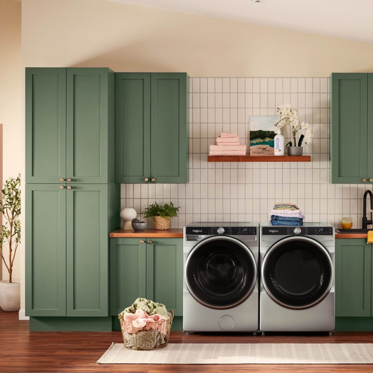 5.0 cu. ft. Smart Front Load ENERGY STAR® Certified Washer with FreshFlow™ Vent System and Intelligent Wash