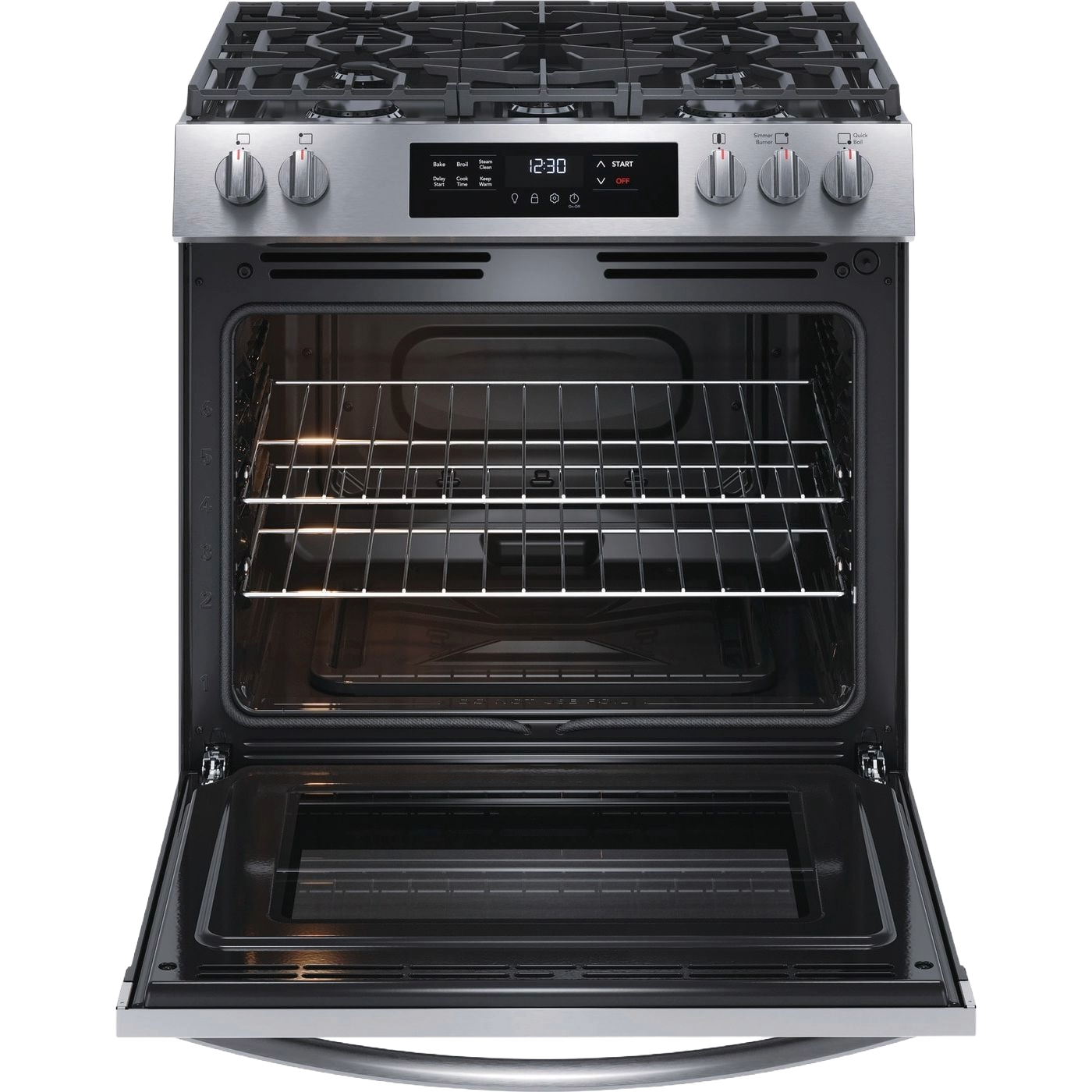 30" Front Control Gas Range