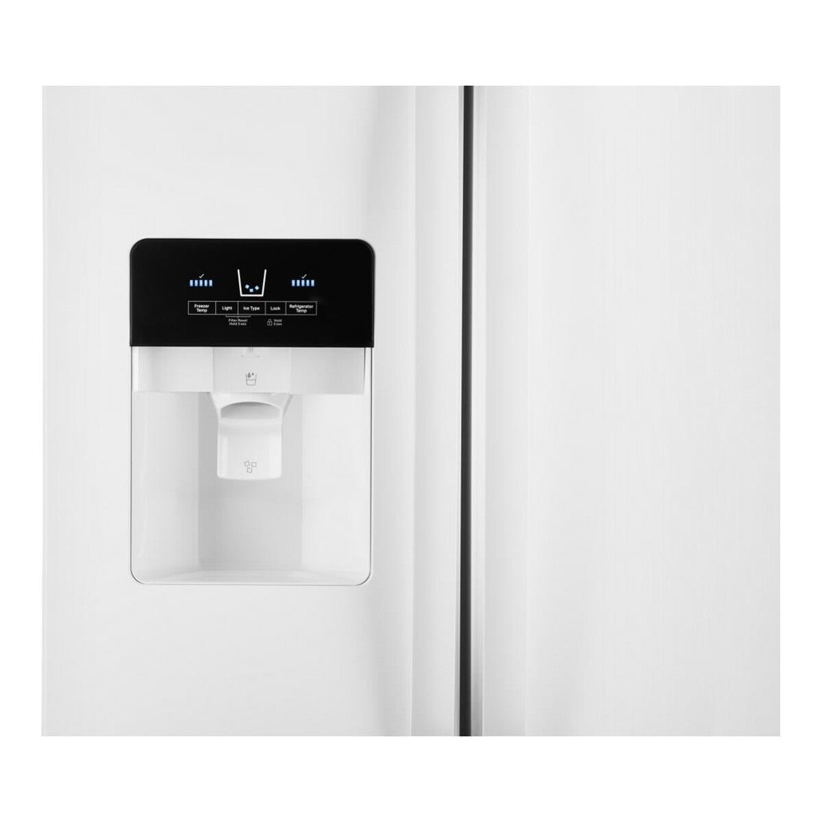 36-inch Wide Side-by-Side Refrigerator - 25 cu. ft.