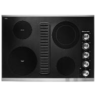 30" Electric Downdraft Cooktop with 4 Elements