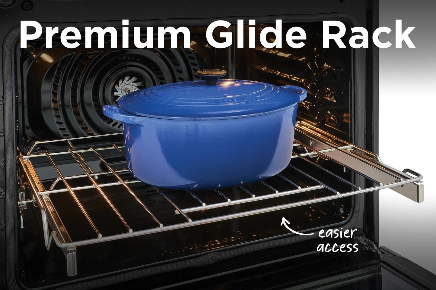 30" Electric Range with No Preheat and Air Fry