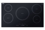 36" Wide 208-240V 5-Zone Induction Cooktop