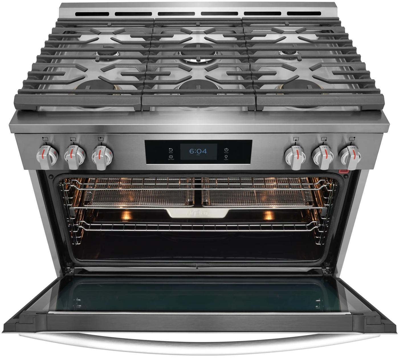 36" Dual-Fuel Range with Air Fry