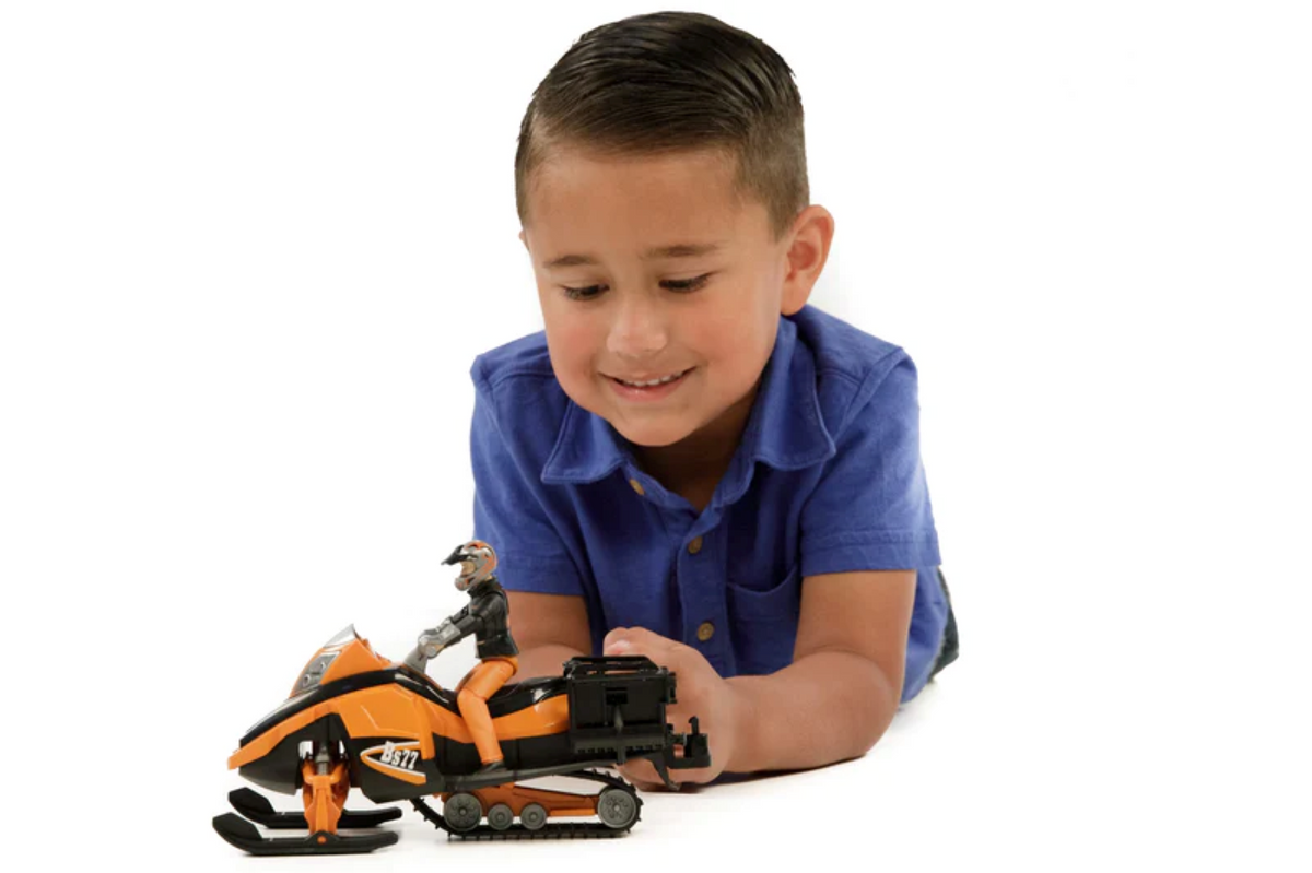 Bruder 1:16 Scale Snowmobile with Driver & Accessories