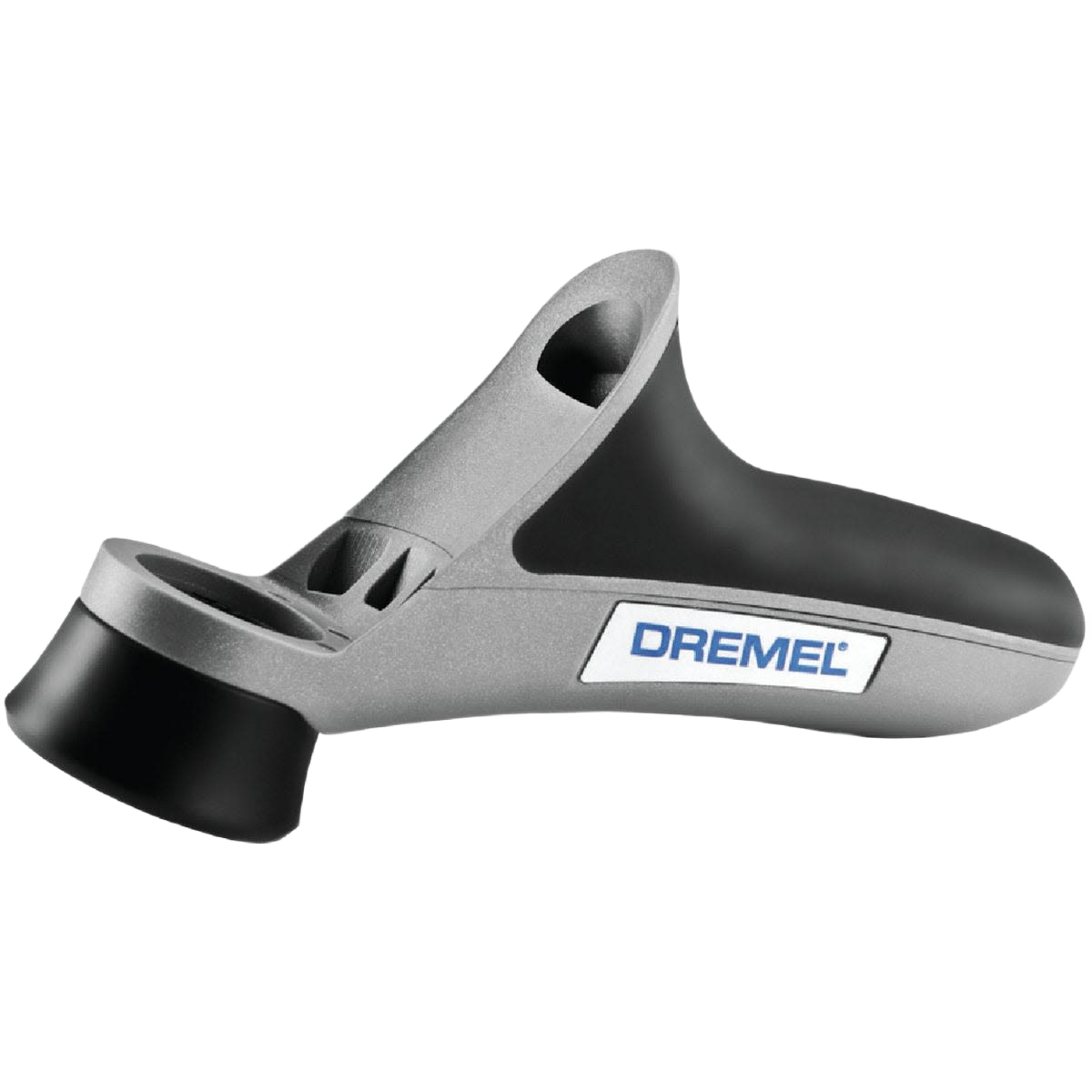 Ergonomic gray and black grip attachment for rotary tools in power tool accessories under $50 collection