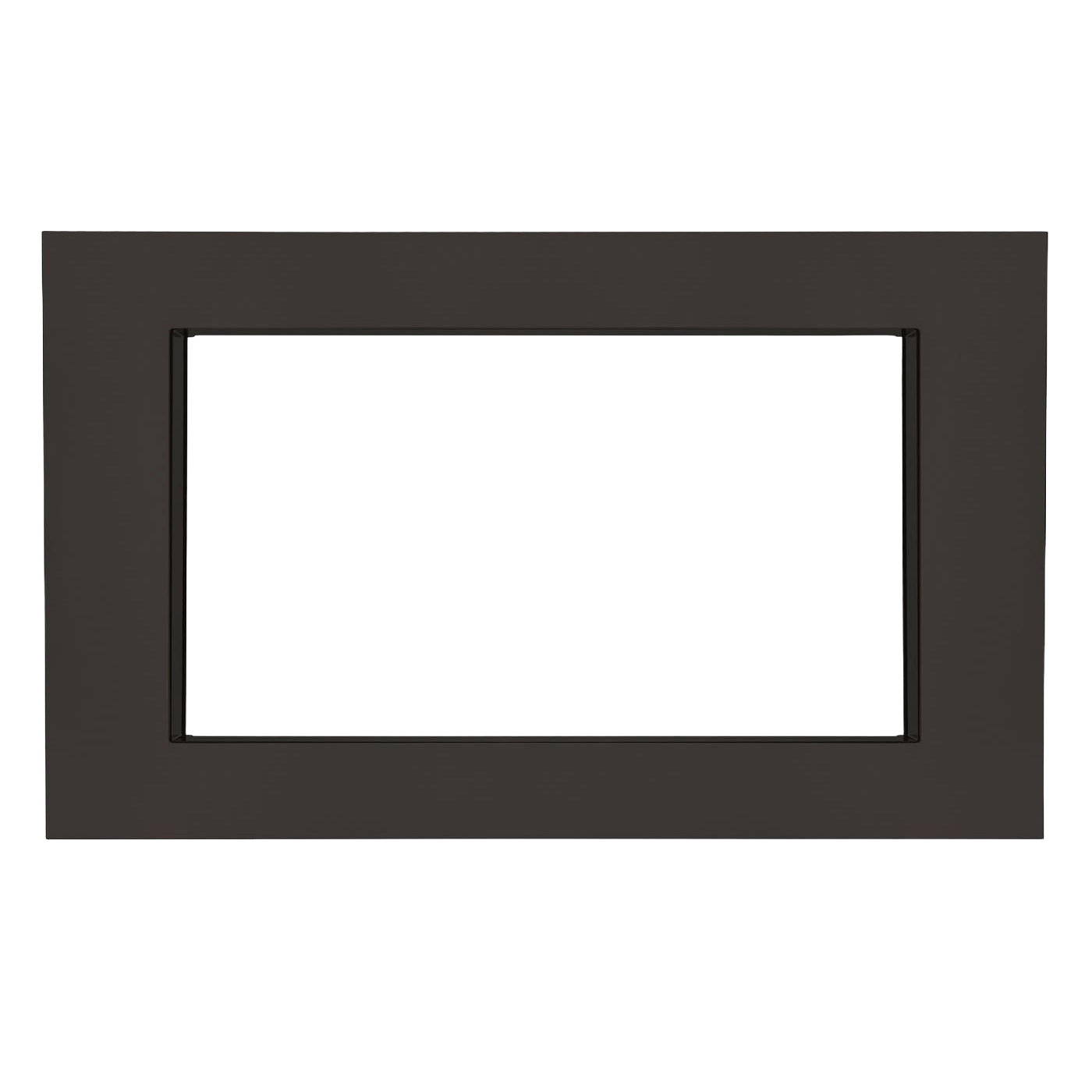 30" Black Stainless Steel Microwave Trim Kit