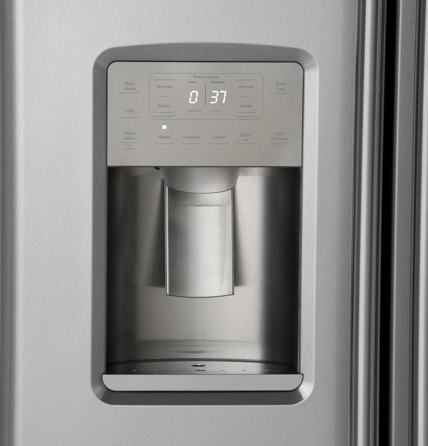 CAFÉ™ 21.9 Cu. Ft. Counter-Depth Side-By-Side Refrigerator