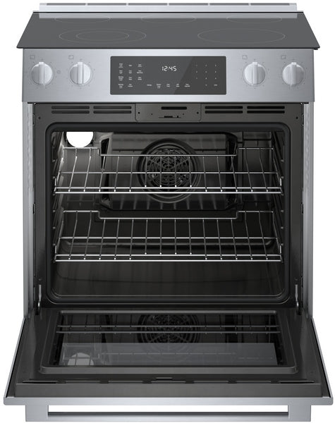 800 Series, Electric Slide-in Range, 30'', Stainless Steel