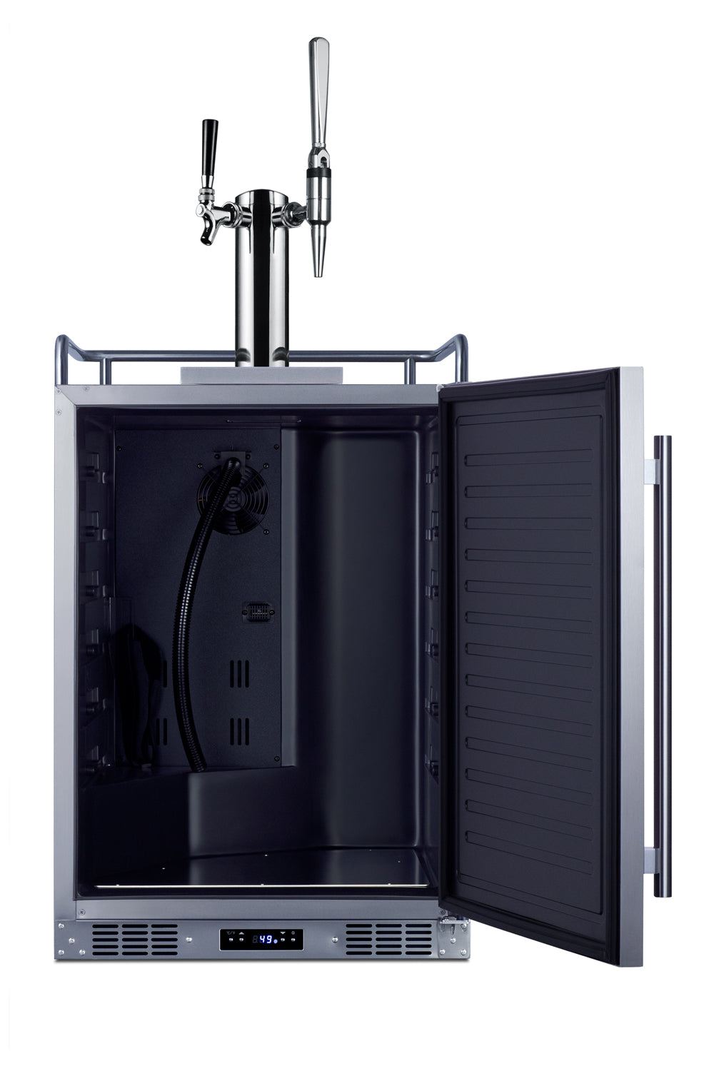 24" Wide Built-In Cold Brew/Nitro Coffee Kegerator