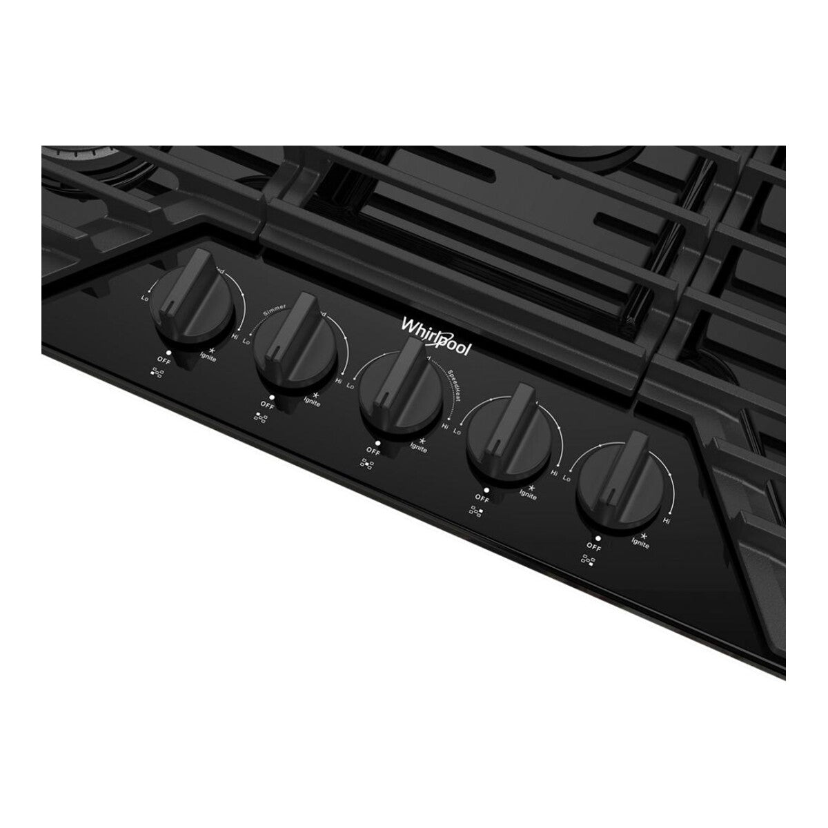 36-inch Gas Cooktop with EZ-2-Lift™ Hinged Cast-Iron Grates