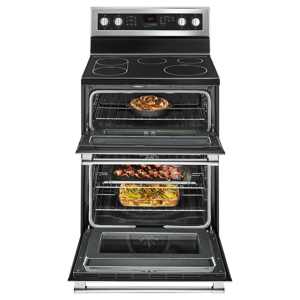 30-Inch Wide Double Oven Electric Range With True Convection - 6.7 Cu. Ft.