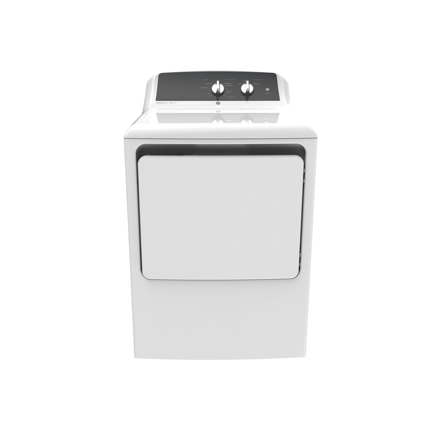 GE 6.2 cu. ft. Capacity Electric Dryer with Up To 120 ft. Venting and 5-yr Limited Warranty