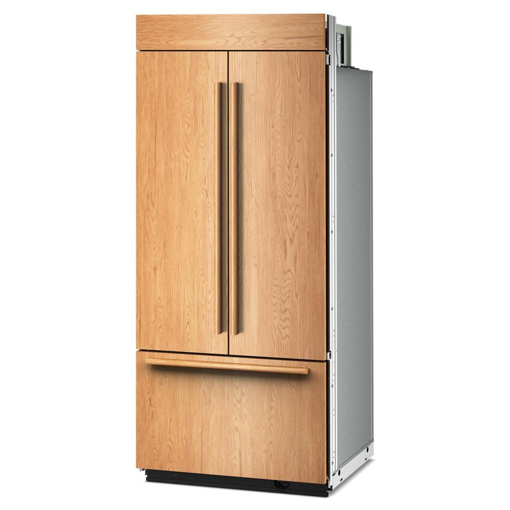 20.8 Cu. Ft. 36" Built-In Panel-Ready French Door Bottom Mount Refrigerator with Platinum Interior