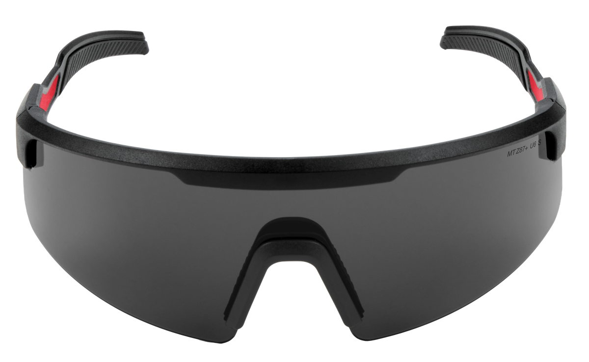 Milwaukee Wrap Around Safety Glasses - Tinted Anti-Scratch Lenses