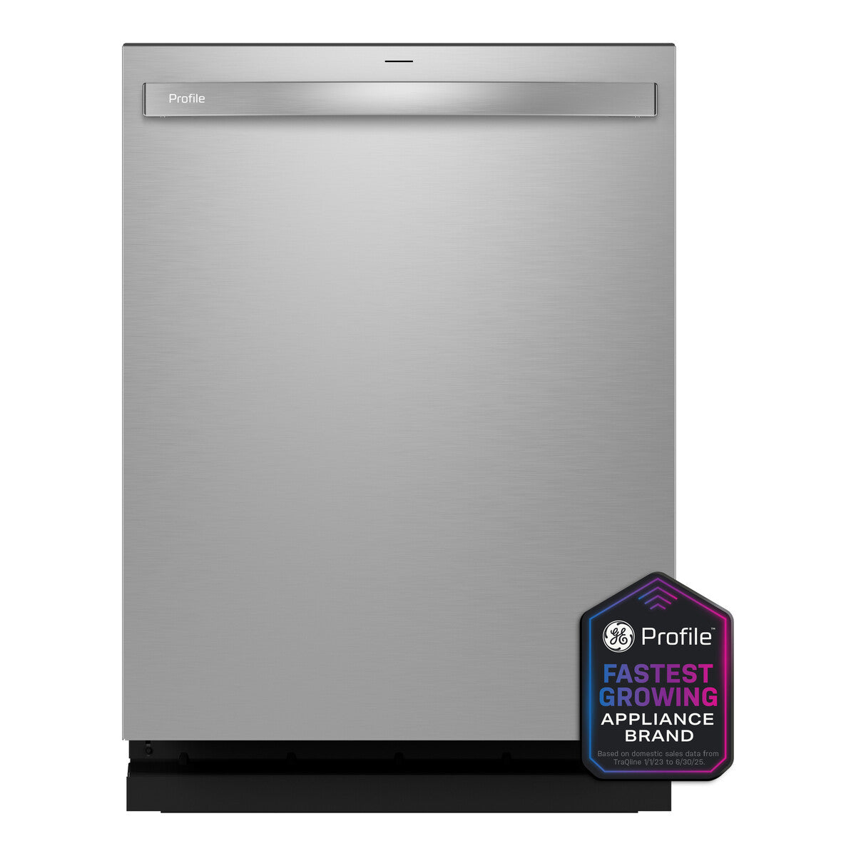 GE Profile™ ENERGY STAR® Fingerprint Resistant Top Control Stainless Interior Dishwasher with Microban™ Antimicrobial Technology
