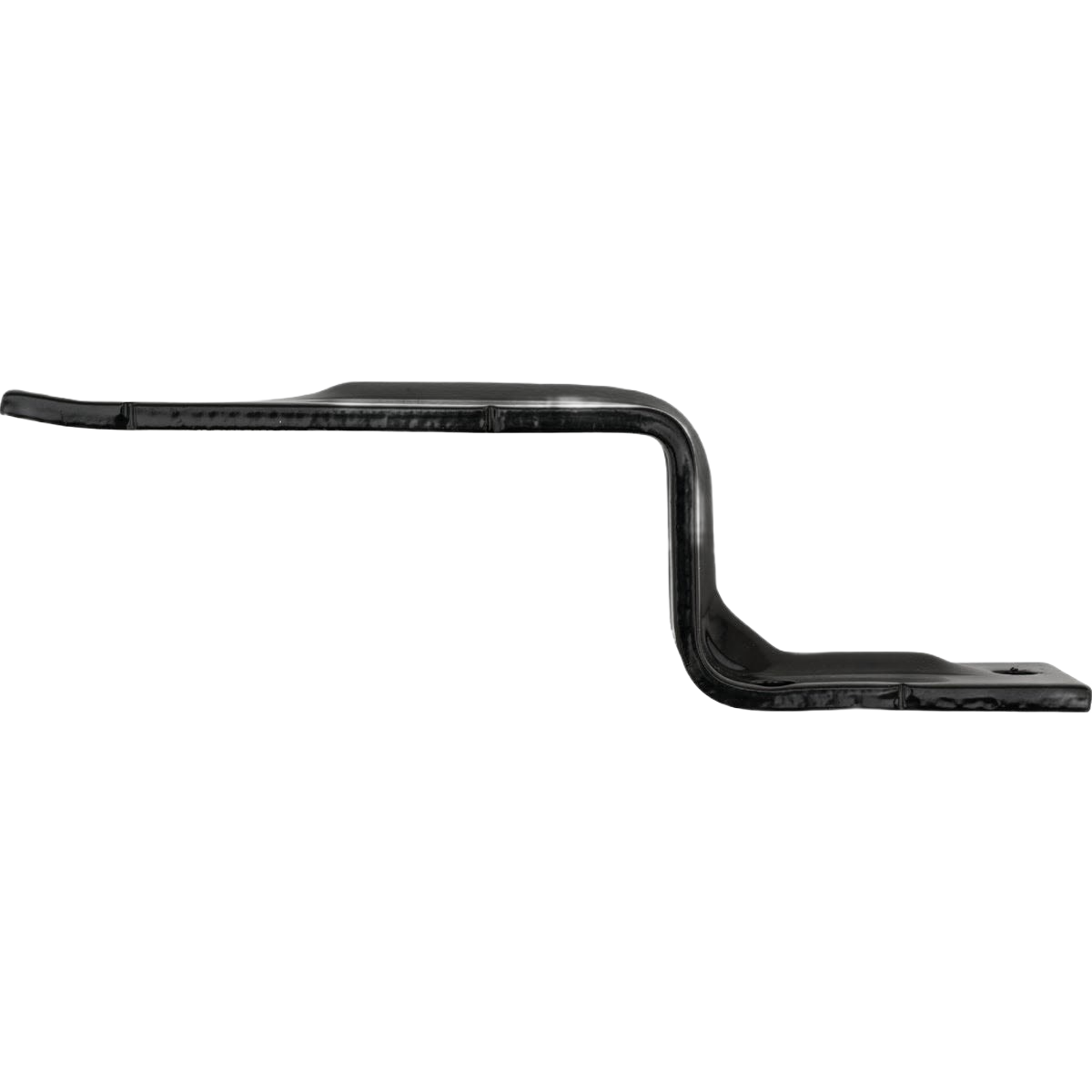 Black heavy duty metal open bar holder for door reinforcement in hardware and gate accessories under $50 collection