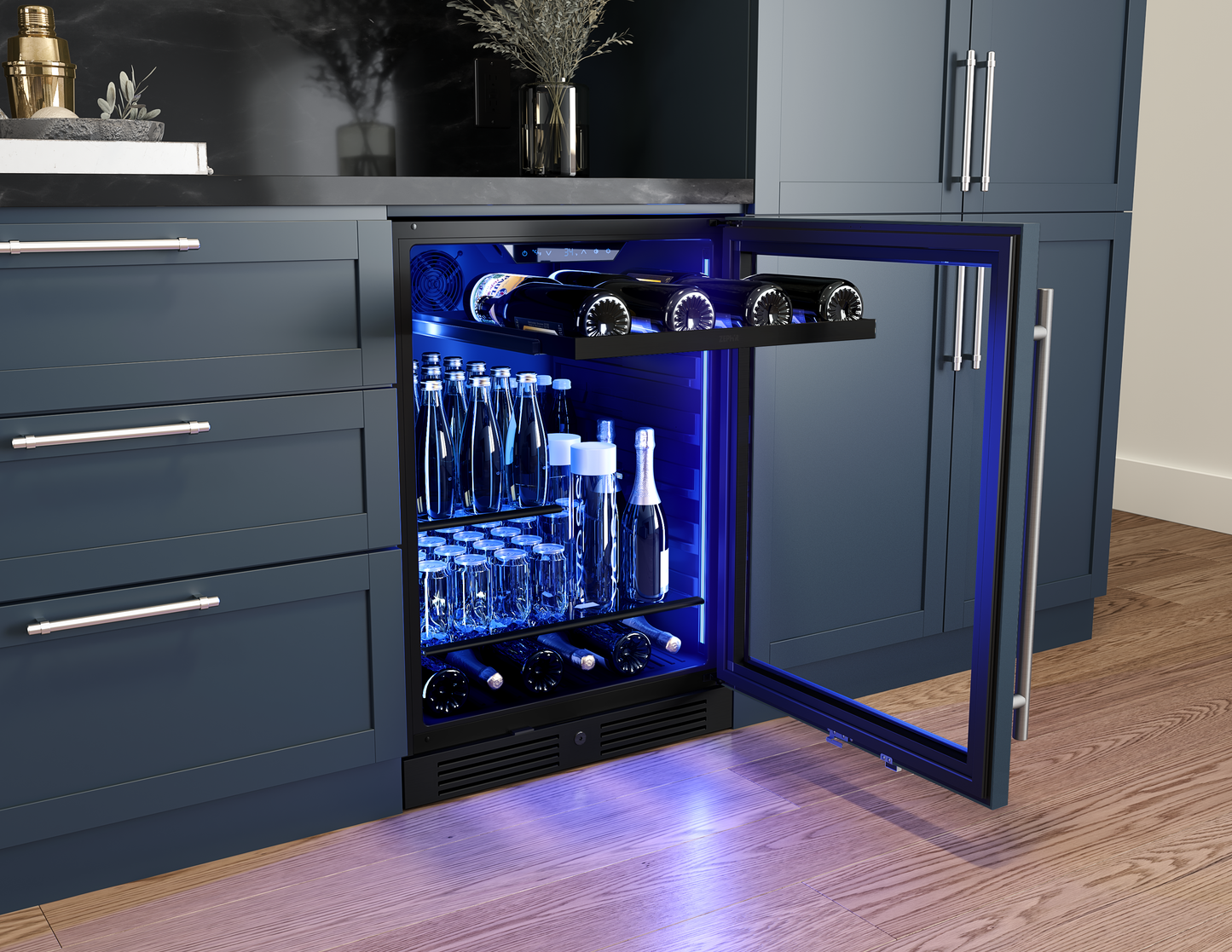 Beverage Center 24", Reversible Single Zone