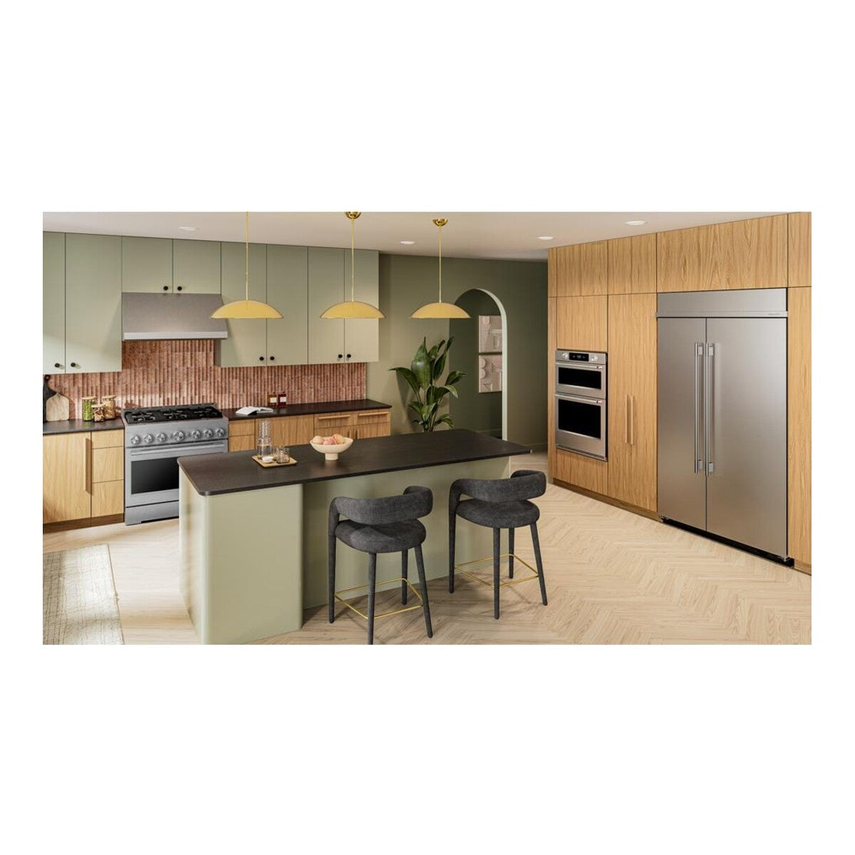 KitchenAid® 36-Inch 6 Burner Commercial-Style Gas Range with No Preheat Air Fry Mode